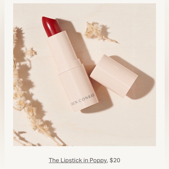 Lauren Conrad lipstick sold separately in Shell, Poppy & Juneberry Makeup in box - Picture 4 of 8